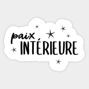 Paix Intérieure Sticker